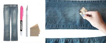 Как сделать рваные джинсы своими руками: инструкция по созданию эффектных дыр и модных потертостей