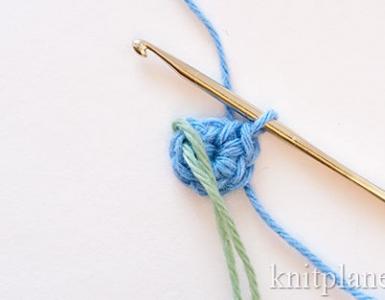 Леденцовая карамель или спиральное вязание крючком Вязание по спирали крючком