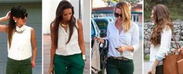 С чем носить зеленые брюки для более эффектного образа С чем сочетать зеленые штаны